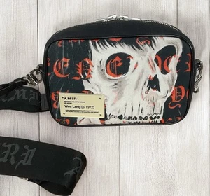AMIRI X WES LANG SKULL CROSSBODY CAMERA BAG $1190 - Picture 1 of 8