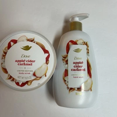Dove Apple Cider Caramel Body Scrub & Hand Wash Limited Edition  - Image 1 of 4