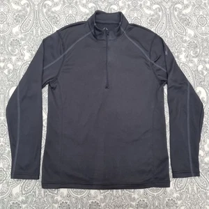 Spyder Ski Jumper Men’s Size Medium Grey Fleece 1/4 Zip Top - Picture 1 of 5