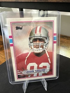 1989 Topps - John Taylor #13 (RC) - Picture 1 of 2