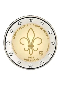 Moneda 2€ Portugal 2025 Movimiento Scout SC/UNC. - Imagen 1 de 1