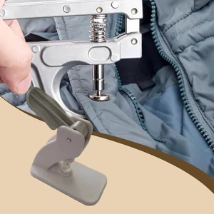 Tabletop Snap Button Pliers Press Fastener Tool for Clothing Crafting Bibs - Picture 1 of 4