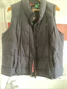 Joules Women's Padded Quilted Gilet Body Warmer Navy, Size 18 UK - Picture 1 of 1