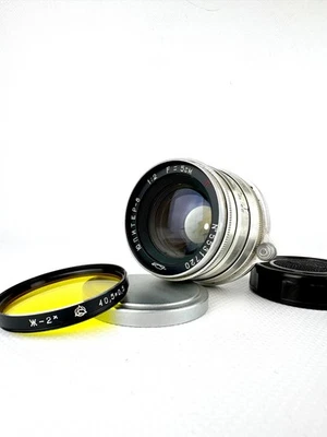 Soviet Lens JUPITER 8  (50mm f/2) Copy Sonnar Mount M 39/L 39 s/n 5531720 - Image 1 of 4