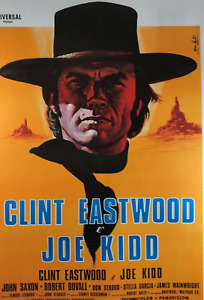 16mm JOE KIDD (1972). Clint Eastwood western feature Film.