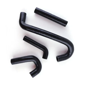 Kit de mangueras de radiador de silicona refrigerante negro para Yamaha FZR600R FZR600 1989-1999 - Imagen 1 de 6