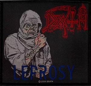 OFFICIAL LICENSED - DEATH - LEPROSY SEW ON PATCH DEATH METAL - Imagen 1 de 1