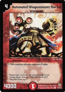 DUEL MASTERS | Automated Weaponmaster Machai Common Card LP - Picture 1 of 2