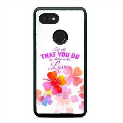 Вера христианская Библия стих Иисуса любовь чехол для Google Pixel 3 3XL 2XL - Изображение 1 из 4