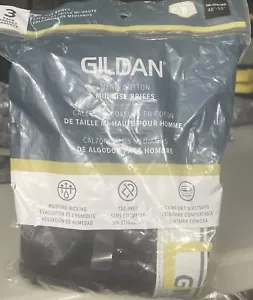 Gildan Men's Cotton Mid-Rise Briefs, 3 Pack, Size 3XL, 48-50 inch, NEW - Picture 1 of 2