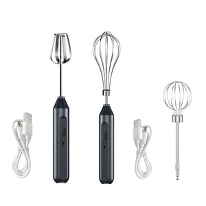 3-Speed Wireless Handheld Egg Beater Hand Mixer Cream Whisker Immersion Blender - Picture 1 of 9