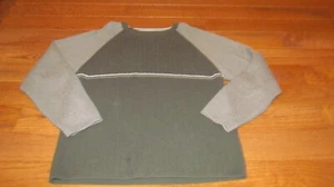 Boys M (10-12) Urban Up "Pipeline" Olive/Grey Sweater- FREE Shipping - Picture 1 of 4