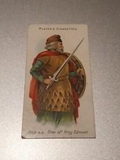 John Player Cigarette Card Arms & Armour #8 A Saxon Warrior (D8)