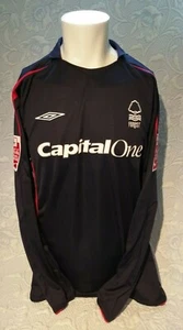 CAMISETA AZUL VISITANTE CLUB DE FÚTBOL NOTTINGHAM FOREST Nº 33 VINCENT FERNANDEZ 2005 - Imagen 1 de 12