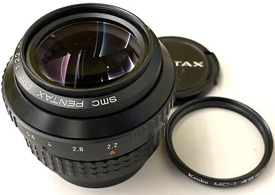 SMC Pentax Soft 85mm F2.2 Contax C/Y mount 90% condition fully working - Image 1 of 4