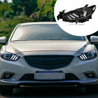 For Mazda 6 Atenza 2014-2016 HID Headlight Assembly LED DRL yellow Turn Signal - Image 1 of 4