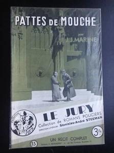 Pattes de Mouche Marine Steeman Jury N° 13 Récit complet Roman policier TBE - Picture 1 of 1
