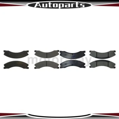 Front Rear Brake Pads For Chevrolet Silverado 3500 HD 2015 2014 2013 2012 - Image 1 of 4