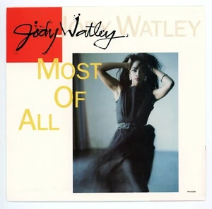 Jody Watley/Most Of All + 1 (U.S./45 RPM 7" Vinyl Record) - Imagen 1 de 3