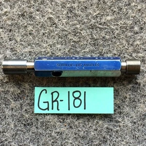 19/32-28 NS-2 Go Nogo Taperlock Thread Plug Gage 0.5705 0.5746 CNC LATHE TOOL - Picture 1 of 5