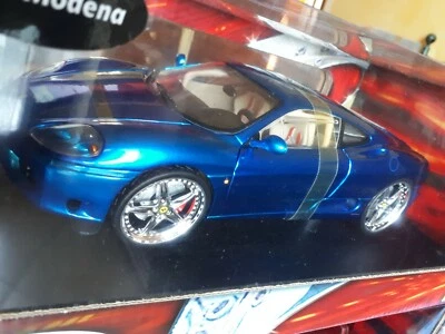 Ferrari 360 Modena Blue Electric Whips Hot Wheels 1/18 - Immagine 1 di 4