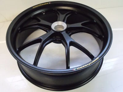 DUCATI 848 EVO OEM REAR WHEEL RIM FRESHLY POWDER COATED 748 916 MONSTER HYPER + - Image 1 of 4