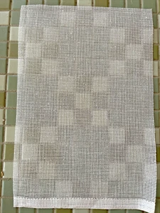 14 count 12x8" Interlock Mono Needlework Canvas - Picture 1 of 1