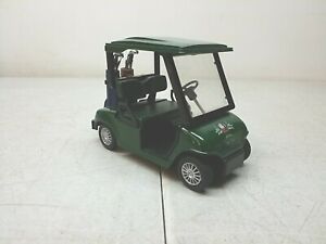 Kinsfun Pull Back Golf Cart Green No KS 5105 Vintage Metal And Plastic Toy