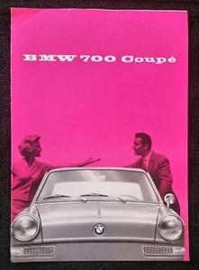 Oldtimer seltener Verkaufsprospekt BMW 700 Coupe - Bild 1 von 3