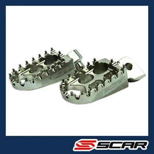 FOOTPEGS STD FANTIC XX XE XXF XEF 125 250 450 21-22 GREY SCAR - Picture 1 of 1