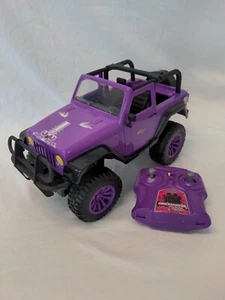Jada Remote Control Big Foot Jeep Kids Girls Toy Car Ages 6 Up TESTED - Picture 1 of 10