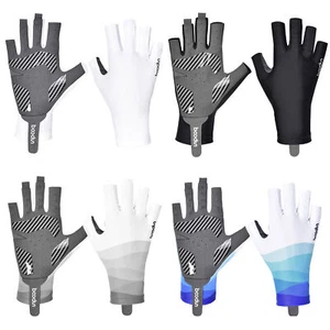 Boodun Fishing Gloves Fingerless Lure Fishing Glove Anti-Slip Gel Palm M/L/XL - Picture 1 of 14