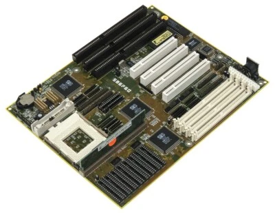 Free Computer Technology 586F56 Socket 7 4x Simm 3x Isa 4x PCI - Image 1 of 2
