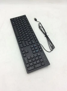 Dell KB216Keyboard 0G4D2W QWERTY Slim USB MultiMedia Full Size - Picture 1 of 7