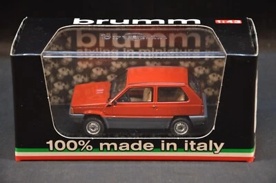BRUMM 1/43 SEAT PANDA 35 VERSIONE 35 CV PER SPAGNA 1980 ROSSO SIAM DIE CAST - Immagine 1 di 3
