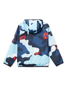 Reebok Boys Blocker Full Zip Hoodie with Pockets, XL OR 2XL  Wind Breaker Zipper - Picture 1 of 5