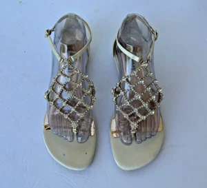 Badgley Mischka Sandals Women's Size 8 Wedding - Picture 1 of 7