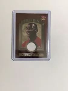 Maglietta usata 07-08 Fleer Ultra Michael Jordan Call to the Hall gioco Chicago Bulls - Foto 1 di 2