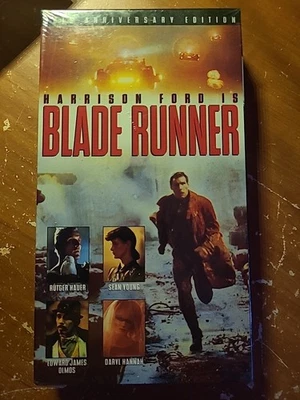 Blade Runner - 10th Anniversary Edition (VHS, 1992) Harrison Ford - SEALED - Image 1 of 4