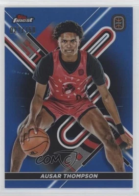 2022-23 Topps Finest OTE Overtime Elite Blue Refractor /150 Ausar Thompson #72 - Image 1 of 2