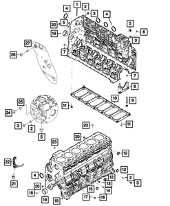 Genuine Mopar - Bushing 68067127aa 68067127AA - Picture 1 of 1