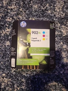 Set inchiostro a colori HP 902XL T0A41BN T6L02AN T6L06AN T6L10AN scadenza 2026 + confezione al dettaglio OEM - Foto 1 di 3