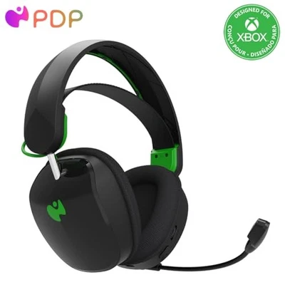 PDP PHANTOM AIR DUAL-MODE WIRELESS GAMING HEADSET - OFFICIALLY LICENSED: BLACK - Image 1 of 4