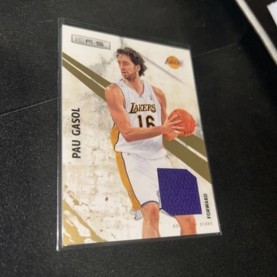2010/11 Panini Rookies Stars PAU GASOL JERSEY LAKERS 144/299 - Image 1 of 2