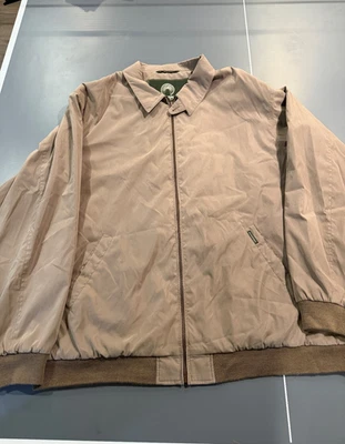 Weatherproof Garment Company Mens 3XLT  Beige Tan Lined Full Zip Jacket - Image 1 of 4