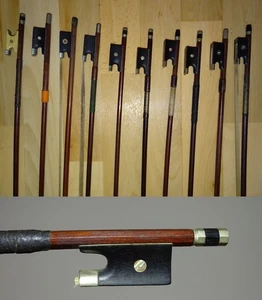 10 ARCOS DE VIOLÍN ANTIGUOS PARA REFORMAR (S070) - Imagen 1 de 16