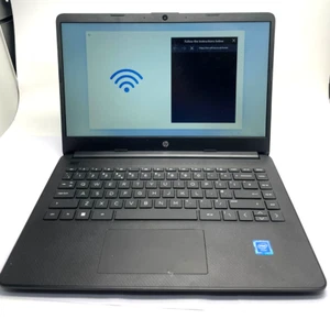 HP 14" Laptop, 128GB Storage,4GB RAM, Win 11 - Picture 1 of 4