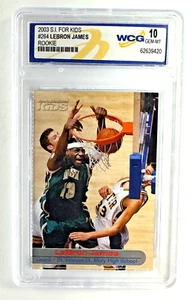 2003 Sports Illustrated SI for Kids #264 LeBron James Rookie WCG GEM-MT 10 - Picture 1 of 4
