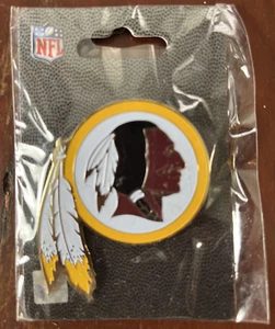 2010 Washington Redskins Pin NFL Logo Lapel Button Pin Official Aminco 2 x 2 1/4 - Picture 1 of 11