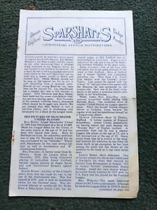 Portsmouth v MANCHESTER UNITED Programme 1956 Busby Babes Edwards NO FRONT PAGE! - Picture 1 of 4